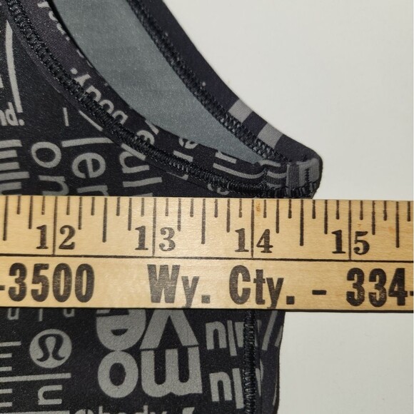 Lululemon Athletica Women's Power Pivot Everlux Motif Reversible Tank MEDIUM (?) - Picture 4 of 6